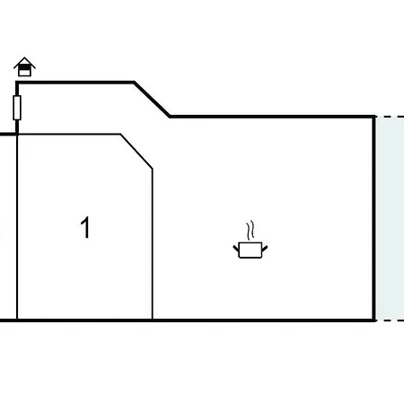 1 Bedroom Beautiful In アパート